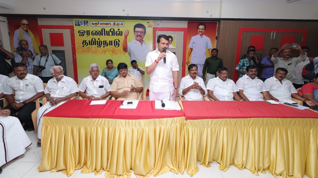 திமுகவின் ‘ஓரணியில் தமிழ்நாடு’ உறுப்பினர் சேர்க்கை.. டாப் கியரில் செந்தில் பாலாஜியின் கரூர் மாவட்டம் ! | Senthil Balaji